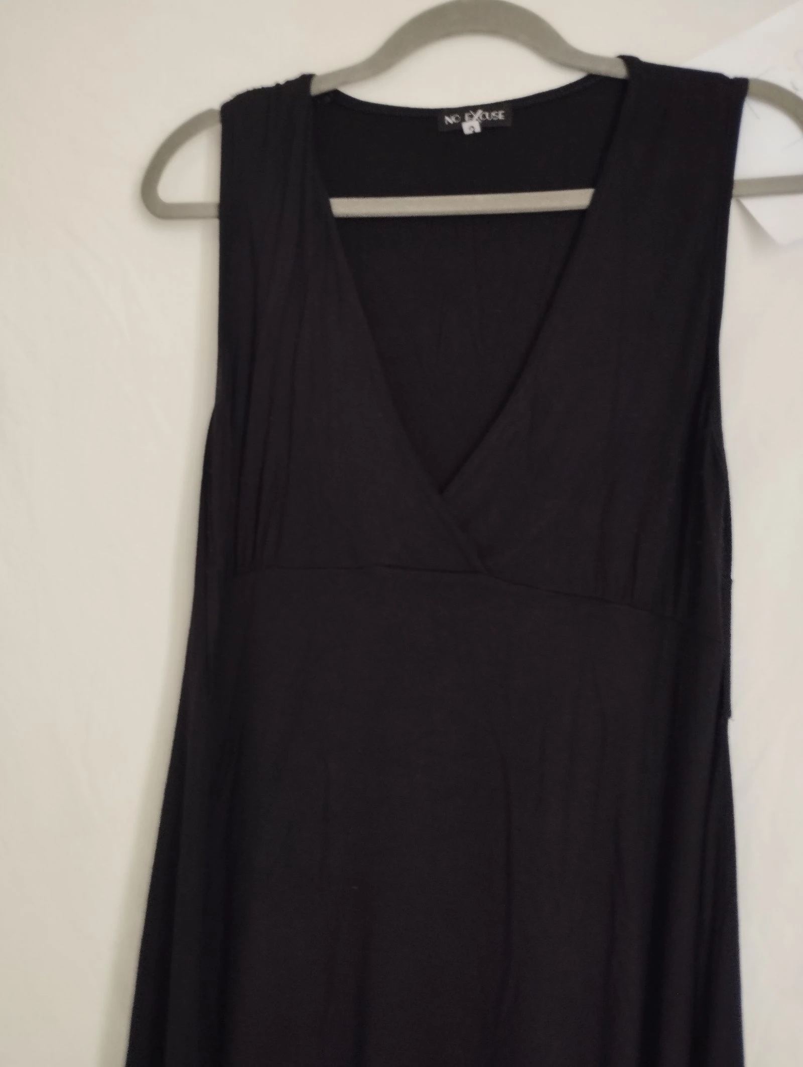 Robe larga negra No excuses talla 3 – photo 3